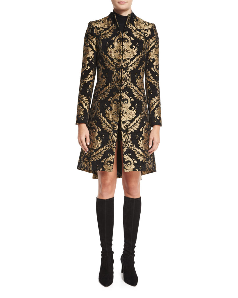 military inspired baroque coats