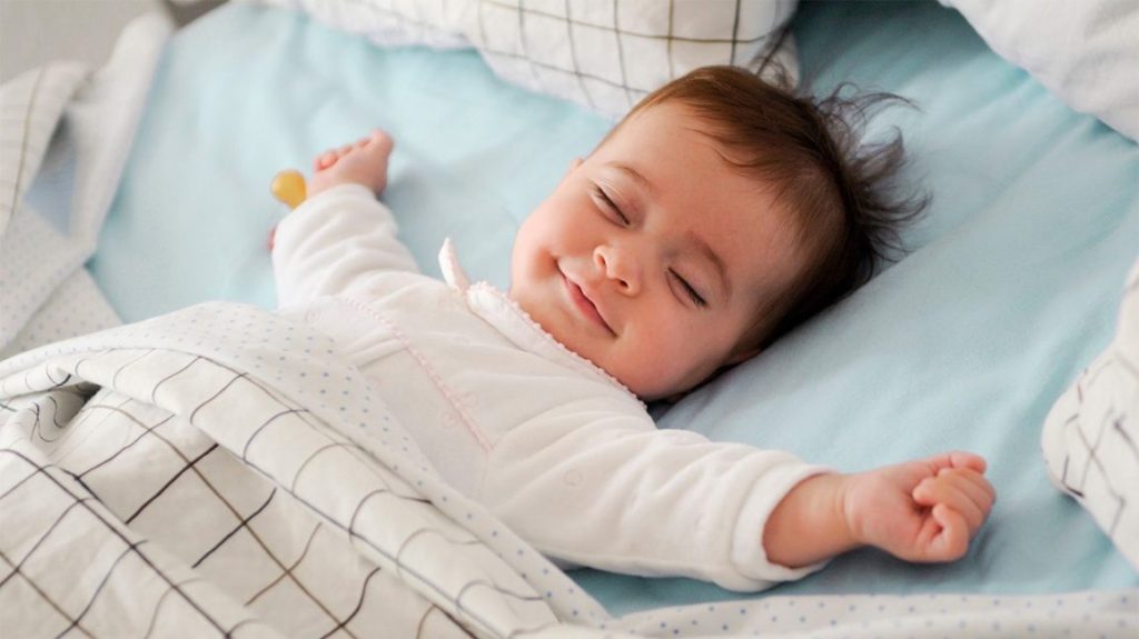 Getting proper sleep is important for babies.